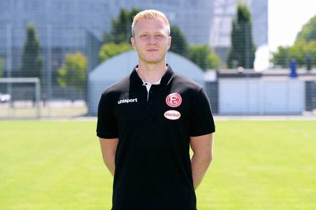 Videoanalyst Philipp Grobelny; Fortuna Düsseldorf; 1. BL, Porträttermin 2018 2019