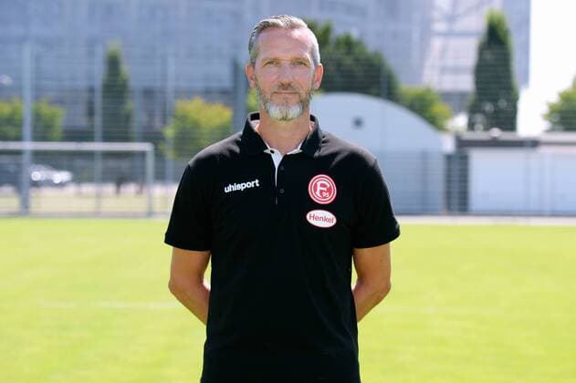 Chef-Physiotherapeut Carsten Fiedler; Fortuna Düsseldorf; 1. BL, Porträttermin 2018 2019