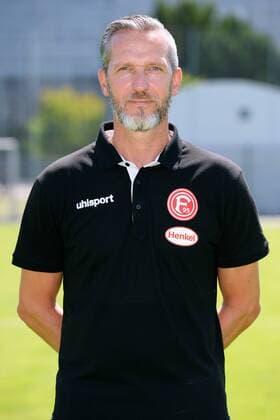 Chef-Physiotherapeut Carsten Fiedler; Fortuna Düsseldorf; 1. BL, Porträttermin 2018 2019