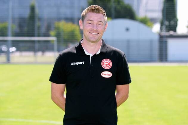 Physiotherapeut Marcel Verstappen; Fortuna Düsseldorf; 1. BL, Porträttermin 2018 2019