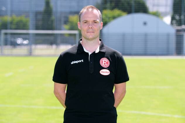 Physiotherapeut Thomas Gucek; Fortuna Düsseldorf; 1. BL, Porträttermin 2018 2019