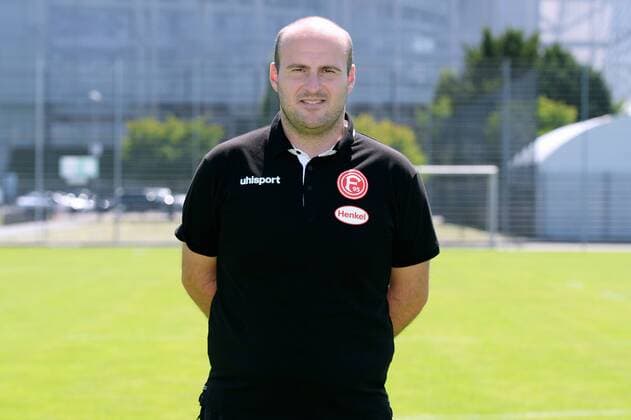 Mannschaftsbetreuer Benjamin Hauptmann; Fortuna Düsseldorf; 1. BL, Porträttermin 2018 2019