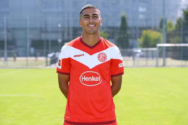 Aymen Barkok; Fortuna Düsseldorf; 1. BL, Porträttermin 2018 2019