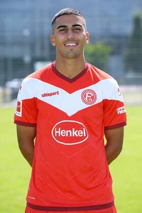 Aymen Barkok; Fortuna Düsseldorf; 1. BL, Porträttermin 2018 2019