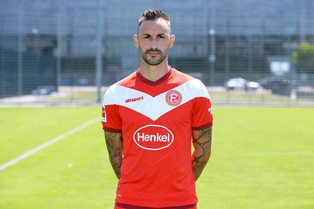 Diego Contento; Fortuna Düsseldorf; 1. BL, Porträttermin 2018 2019