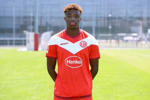 Anderson Lucoqui; Fortuna Düsseldorf; 1. BL, Porträttermin 2018 2019