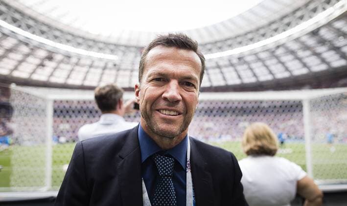 Moskau , 15.07.2018 Lothar Matthäus Frankreich - Kroatien