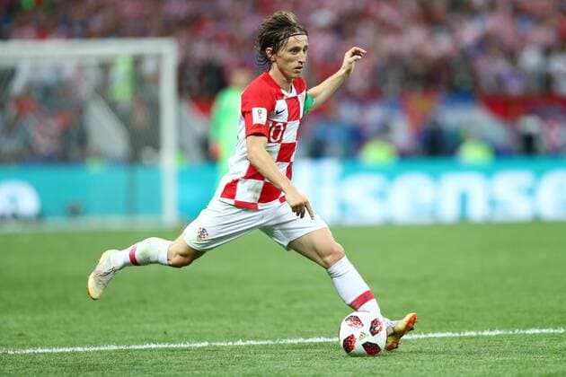 Luka Modric (CRO), JULY 15, 2018 - Football Soccer : FIFA World Cup WM Weltmeisterschaft Fussball Russia 2018 final match between France 4-2 Croatia at Luzhniki Stadium in Moscow, Russia. Noxthirdxpartyxsales  (82211896)