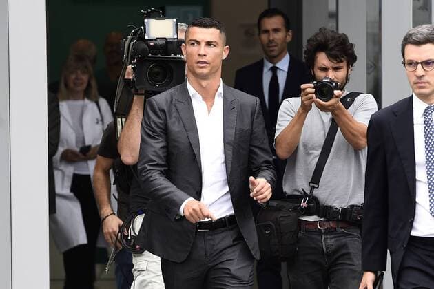Sport Themen der Woche KW29 Sport Bilder des Tages Db Torino 16 07 2018 - Cristiano Ronaldo visite J Medical foto Daniele Buffa Image nella foto: Cristiano Ronaldo 
