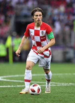 FUSSBALL WM 2018 FINALE ------- Frankreich - Kroatien 15.07.2018 Luka Modric (Kroatien)