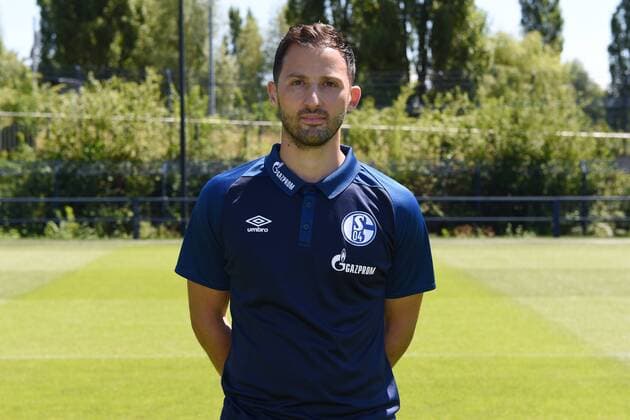 Trainer Domenico Tedesco; FC Schalke 04; 1.BL, Porträttermin 2018 2019