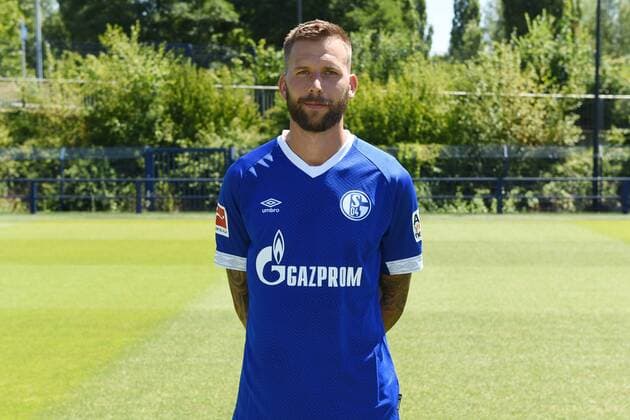 Guido Burgstaller; FC Schalke 04; 1.BL, Porträttermin 2018 2019