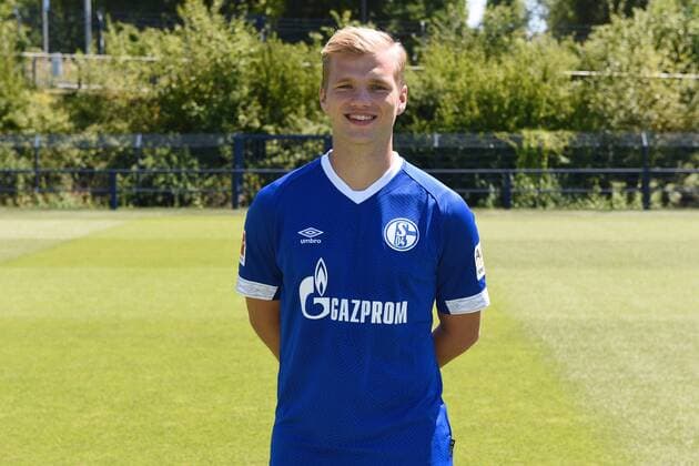 Johannes Geis; FC Schalke 04; 1.BL, Porträttermin 2018 2019