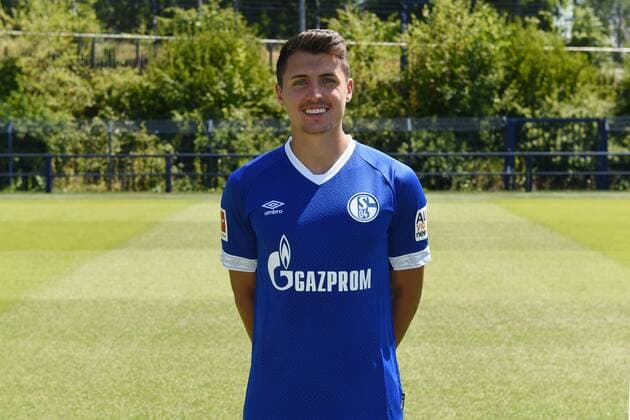 Alessandro Schöpf; FC Schalke 04; 1.BL, Porträttermin 2018 2019