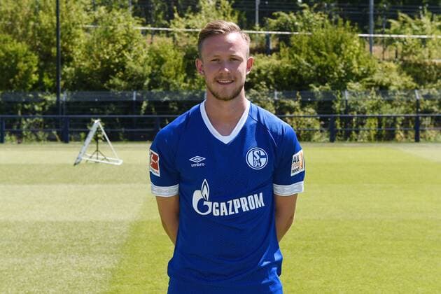 Cedric Teuchert; FC Schalke 04; 1.BL, Porträttermin 2018 2019