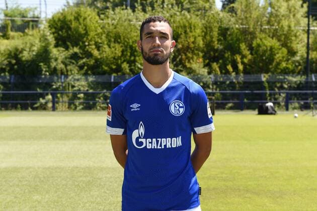 Nabil Bentaleb; FC Schalke 04; 1.BL, Porträttermin 2018 2019