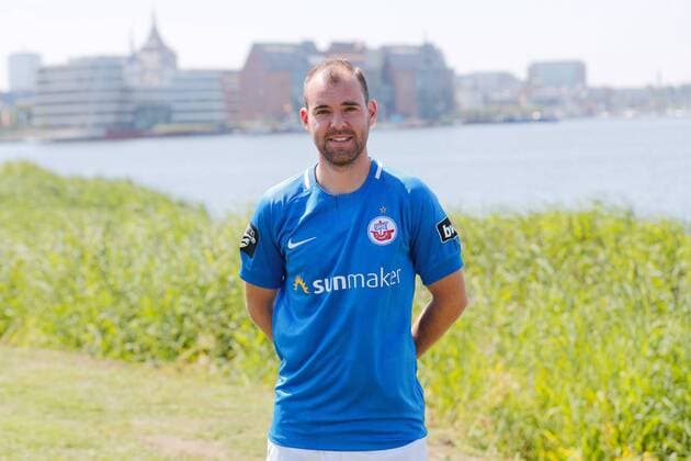 Amaury Bischoff; FC Hansa Rostock; 3.Liga, Portraettermin 2018 2019 FC Hansa Rostock; 3.Liga, Portraettermin 2018 2019 Rostock Copyright: xEIBNER AndyxBuenningx EP_EER