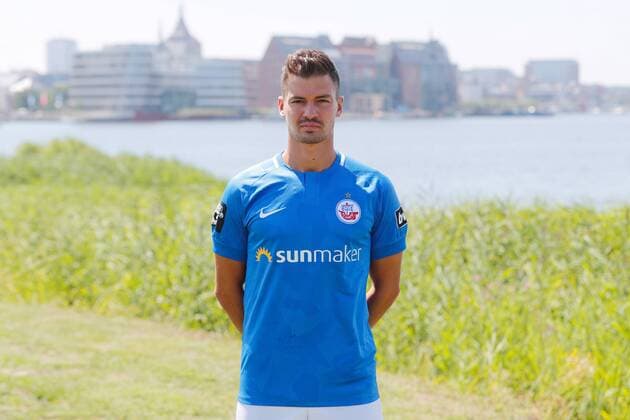 Julian Riedel; FC Hansa Rostock; 3.Liga, Portraettermin 2018 2019 FC Hansa Rostock; 3.Liga, Portraettermin 2018 2019 Rostock Copyright: xEIBNER AndyxBuenningx EP_EER