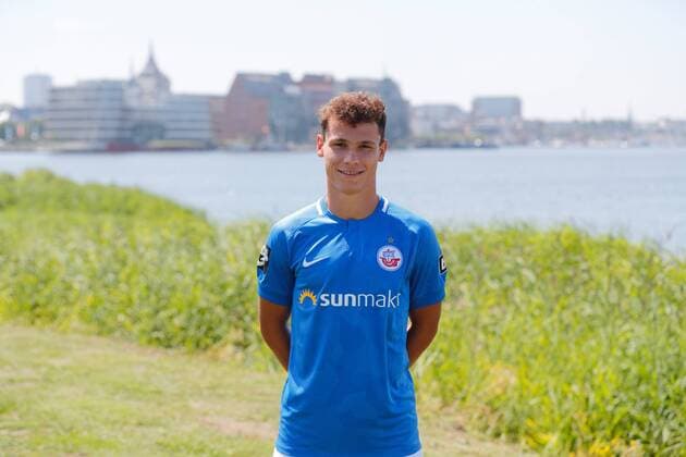 Lukas Scherff (Rostock); FC Hansa Rostock; 3.Liga, Portraettermin 2018 2019 FC Hansa Rostock; 3.Liga, Portraettermin 2018 2019 Rostock Copyright: xEIBNER AndyxBuenningx EP_EER