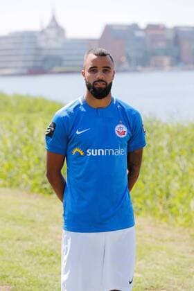Del-Angelo Williams ; FC Hansa Rostock; 3.Liga, Portraettermin 2018 2019 FC Hansa Rostock; 3.Liga, Portraettermin 2018 2019 Rostock Copyright: xEIBNER AndyxBuenningx EP_EER