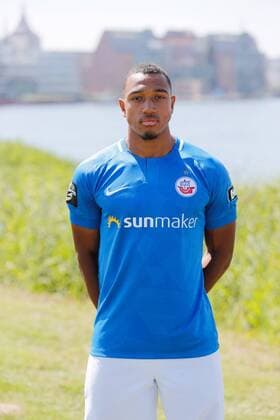 Anton Donkor ; FC Hansa Rostock; 3.Liga, Portraettermin 2018 2019 FC Hansa Rostock; 3.Liga, Portraettermin 2018 2019 Rostock Copyright: xEIBNER AndyxBuenningx EP_EER