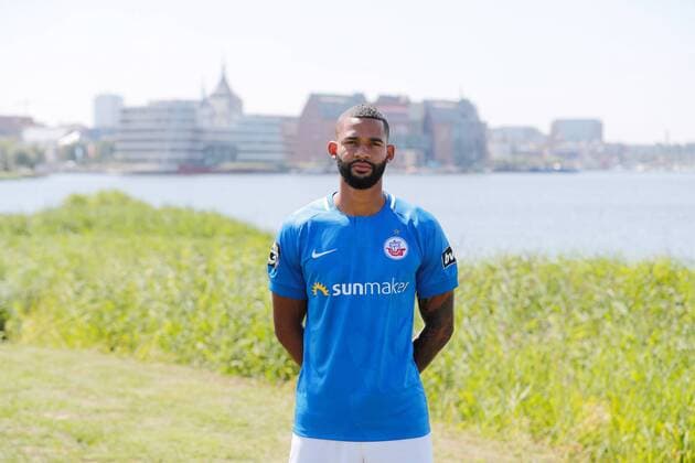 Cebio Soukou; FC Hansa Rostock; 3.Liga, Portraettermin 2018 2019 FC Hansa Rostock; 3.Liga, Portraettermin 2018 2019 Rostock Copyright: xEIBNER AndyxBuenningx EP_EER