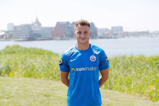 Mirnes Pepic (Rostock); FC Hansa Rostock; 3.Liga, Portraettermin 2018 2019 FC Hansa Rostock; 3.Liga, Portraettermin 2018 2019 Rostock Copyright: xEIBNER AndyxBuenningx EP_EER