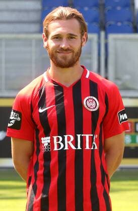 16.07.2018, xxxx, Fussball 3.Liga, SV Wehen Wiesbaden Fototermin 2018 - Porträttermin 2018 2019 emspor, v.l. Jules Schwadorf (SV Wehen Wiesbaden) Wiesbaden