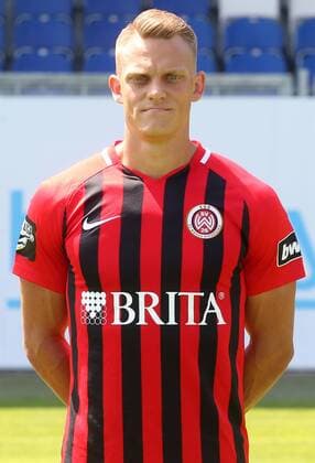 16.07.2018, xxxx, Fussball 3.Liga, SV Wehen Wiesbaden Fototermin 2018 - Porträttermin 2018 2019 emspor, v.l. Neuzugang Rene Guder (SV Wehen Wiesbaden) Wiesbaden