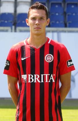16.07.2018, xxxx, Fussball 3.Liga, SV Wehen Wiesbaden Fototermin 2018 - Porträttermin 2018 2019 emspor, v.l. Jeremias Lorch (SV Wehen Wiesbaden) Wiesbaden