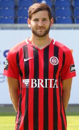 16.07.2018, xxxx, Fussball 3.Liga, SV Wehen Wiesbaden Fototermin 2018 - Porträttermin 2018 2019 emspor, v.l. Niklas Dams (SV Wehen Wiesbaden) Wiesbaden