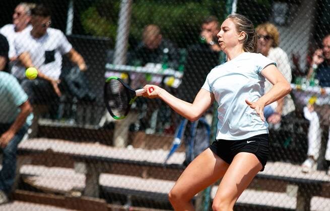 TENNIS - ITF Future Ladies VIENNA,AUSTRIA,17.JUL.18 - TENNIS - ITF Future Ladies. Image shows Selina Pichler (AUT). GEPAxpictures xPhilippxBrem