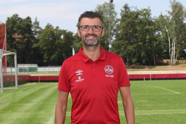 16.07.2018 - 1. FC Nürnberg Nuernberg FCN Club - 1. Fußball Bundesliga BL - Saison 2018 2019 - Fototermin Porträttermin Portraittermin - DaMa - Michael Köllner (Trainer 1. FC Nürnberg FCN ) Einzelbild Einzelfoto Portrait Porträt Kopfbild