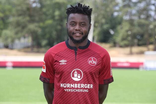 16.07.2018 - 1. FC Nürnberg Nuernberg FCN Club - 1. Fußball Bundesliga BL - Saison 2018 2019 - Fototermin Porträttermin Portraittermin - DaMa - Edgar Salli (7, 1. FC Nürnberg FCN ) Einzelbild Einzelfoto Portrait Porträt Kopfbild