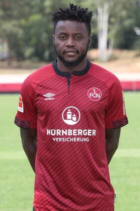 16.07.2018 - 1. FC Nürnberg Nuernberg FCN Club - 1. Fußball Bundesliga BL - Saison 2018 2019 - Fototermin Porträttermin Portraittermin - DaMa - Edgar Salli (7, 1. FC Nürnberg FCN ) Einzelbild Einzelfoto Portrait Porträt Kopfbild
