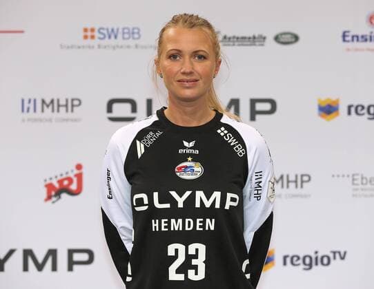 17.07.2018, Deutschland, Ludwigsburg, Handball Bundesliga Frauen Saison 2018 2019 SG BBM Bietigheim Portraittermin: Valentina Salamankha
