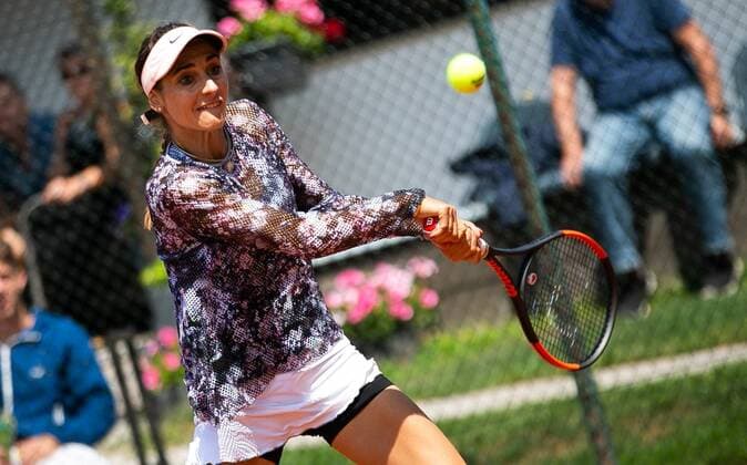 TENNIS - ITF Future Ladies VIENNA,AUSTRIA,17.JUL.18 - TENNIS - ITF Future Ladies. Image shows Dia Evtimova (BUL). GEPAxpictures xPhilippxBrem