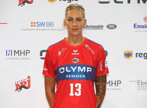 17.07.2018, Deutschland, Ludwigsburg, Handball Bundesliga Frauen Saison 2018 2019 SG BBM Bietigheim Portraittermin: Luisa Schulze