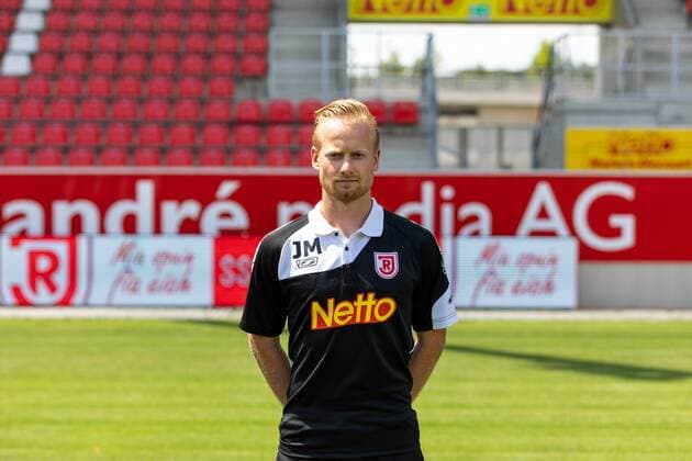 GER, Fussball, Herren, 2.BL, Saison 2018 2019, Porträttermin, 17.07.2018, SSV Jahn Regensburg Jonas Maier; SSV Jahn Regensburg; 2.BL, PortraÌˆttermin 2018 2019,