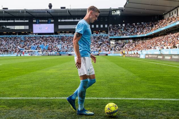 180717 Sören Rieks of Malmö FF during the UEFA Champions League qualifying match between Malmö FF and Drita on July 17, 2018 in Malmö. Photo: Ludvig Thunman BILDBYRAN kod LT 35506 Copyright: LUDVIGxTHUNMAN BB180717LT026