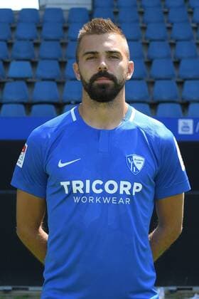 Lukas Hinterseer; VfL Bochum; 2.BL, Porträttermin 2018 2019