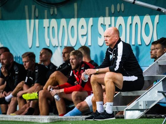 180717 Head coach Uwe Rösler of Malmö FF during the UEFA Champions League qualifying match between Malmö FF and Drita on July 17, 2018 in Malmö. Photo: Ludvig Thunman BILDBYRAN kod LT 35506 Copyright: LUDVIGxTHUNMAN BB180717LT062