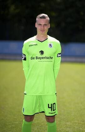 Torwart Tom Kretzschmar; TSV 1860 München; 3.Liga, Porträttermin 2018 2019;