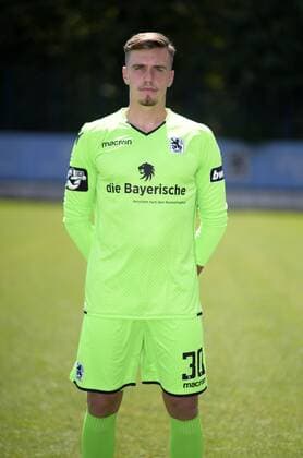 Torwart Johann Hipper; TSV 1860 München; 3.Liga, Porträttermin 2018 2019;