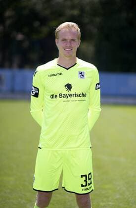 Torwart Hendrik Bonmann; TSV 1860 München; 3.Liga, Porträttermin 2018 2019;