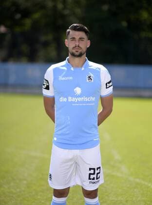 Aaron Berzel; TSV 1860 München; 3.Liga, Porträttermin 2018 2019;