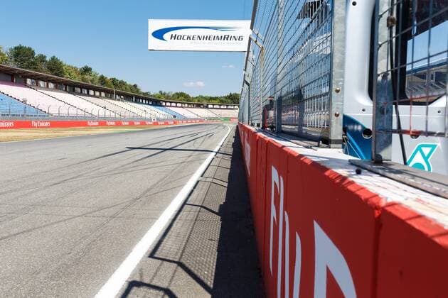 Blick auf die Start und Zielgerade, Grosser Preis von Deutschland 2018, Motorsport, Formel 1, 19.07.2018, Grosser Preis von Deutschland 2018, Motorsport, Formel 1, 19.07.2018 Hockenheim Copyright: xEIBNER AlexanderxNeisx EP_ANS