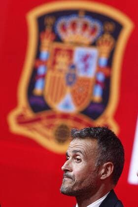 National soccer team of Spain new coach Luis Enrique Martinez during his official presentation. July 19,2018.  (2018071941)