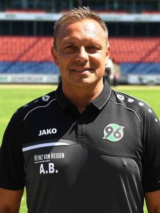 offizieller Fototermin Portraitstermin Hannover 96 AndrŽ Breitenreiter, Trainer; Hannover 96; 1.BL, Porträttermin 2018 2019