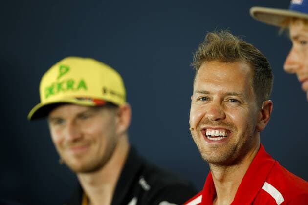 Motorsports: FIA Formula One World Championship WM Weltmeisterschaft 2018, Grand Prix of Germany, 5 Sebastian Vettel (GER, Scuderia Ferrari), Hockenheim Germany